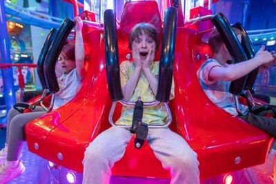 Babylon Park: Indoor amusement park opens in Camden, complete with rollercoaster