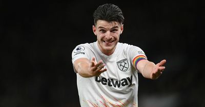 Chelsea handed huge blow as Declan Rice drops Man United transfer hint in Old Trafford admission