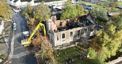 Demolition underway at Alexandria's St Andrew's Church over safety fears