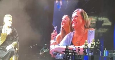 Glasgow family serenaded by Robbie Williams as mum gets 'Norma's the One' dedicated to her