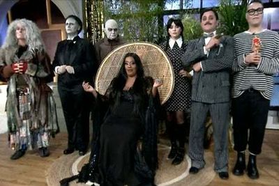 Alison Hammond steals the show as Morticia Addams for This Morning’s Halloween special
