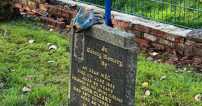 Son visiting mother's grave at 'neglected' Glasgow cemetery says dead aren't treated with respect