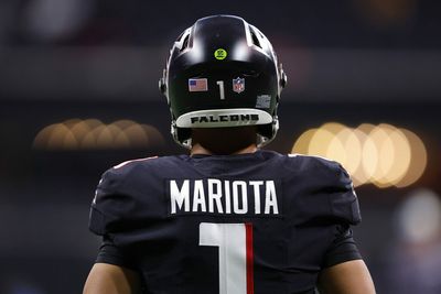 Examining Falcons QB Marcus Mariota’s Week 8 passing chart