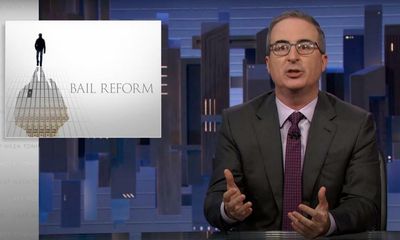 John Oliver on US bail: ‘Arbitrary, destructive and criminalizes poverty’