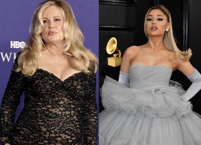 Jennifer Coolidge responds to Ariana Grande dressing up as her for Halloween: ‘F***ing great’