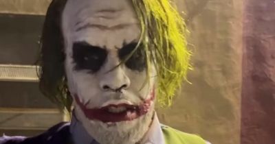 P Diddy urged to star as the Joker after showcasing his terrifying Halloween costume