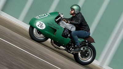 Dutch Custom Shop LM Creations Recreates Iconic Moto Guzzi V8 Racer