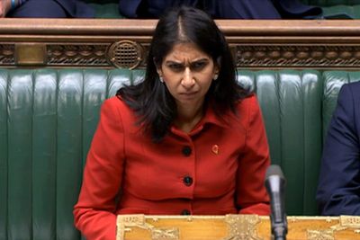 Suella Braverman accused of putting lives at risk with migrant ‘invasion’ rhetoric after firebomb attack - OLD