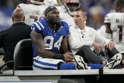 Colts’ Tyquan Lewis suffered season-ending knee injury