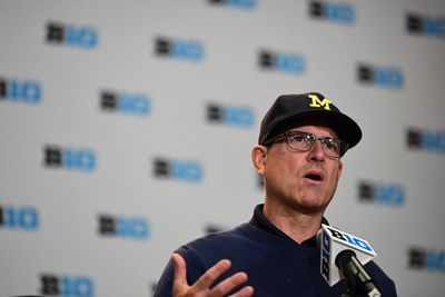 Jim Harbaugh speaks on tunnel incident with Michigan State