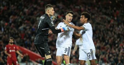 Leeds United's Illan Meslier responds to Jesse Marsch challenge with Liverpool heroics