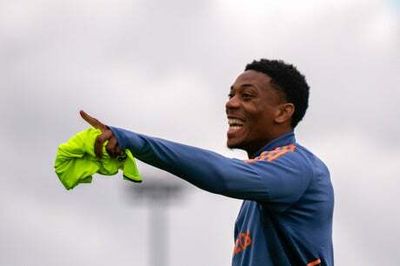 Anthony Martial returns to Manchester United training ahead of Europa League clash with Real Sociedad