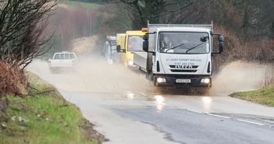 Yellow weather warning in North East as Met Office warns downpours could cause power cuts and flooding