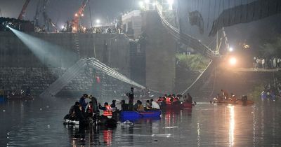 Bridge collapse death toll in India rises to 134 as criminal probe launched