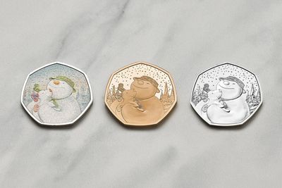 The Snowman And The Snowdog collectable 50p launched by Royal Mint