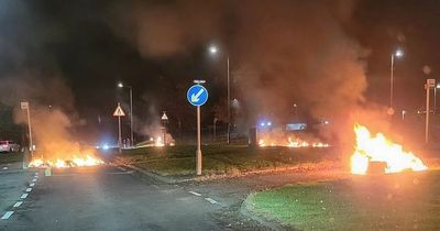 Dundee descends into Halloween chaos as 'riot' erupts and 'roadblocks set on fire'