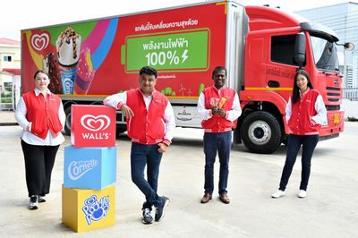 Wall’s is protecting the planet by becoming the first brand to use 100% electric ice cream trucks in Thailand