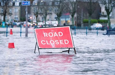 Storm Claudio news – live: Met Office issues new weather warning as trains cancelled