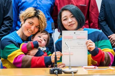 'Huge step forward': Tokyo recognises same-sex relationships