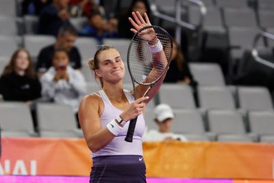 Aryna Sabalenka upsets second seed Ons Jabeur on opening night of WTA Finals