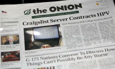Behind the scenes at the Onion: ‘Trump is the emperor who admits he’s naked’