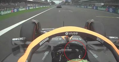 Daniel Ricciardo pointed "finger gun" at Esteban Ocon before overtake at Mexican Grand Prix