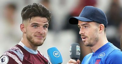 Jack Grealish in full agreement after Declan Rice makes thoughts on Old Trafford clear