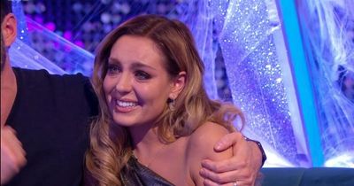 BBC Strictly's Amy Dowden consoled as she's left in tears and unable to speak on It Takes Two over James Bye's comment