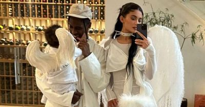 Kylie Jenner and Travis put cheat claims behind them for matching Halloween costumes