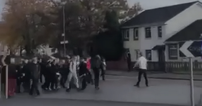 Furious Lanarkshire pupils chase Nazi sympathiser away from school grounds