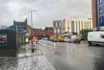 Busy train line closed as fire causes electrical fault