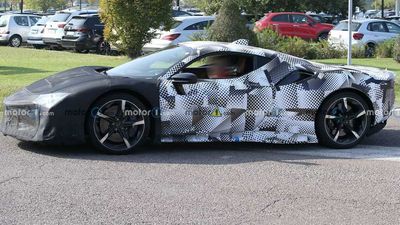 Hotter Ferrari SF90 Spied Hiding Seemingly Longer Production Body