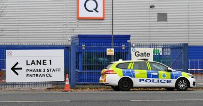 Woman stabbed in the back at QVC warehouse