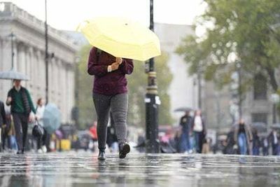 London weather forecast: Rain and wind as Storm Claudio batters capital