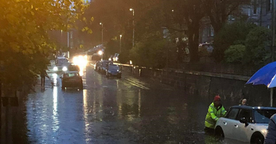 Aberdeen flooding leaves cars submerged in water and homes affected