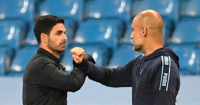 Mikel Arteta's Arsenal have £192m transfer deficit in Premier League title charge with Man City