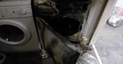 Lucky escape as fire crews avert tragedy after tumble dryer catches fire during night at Gateshead home