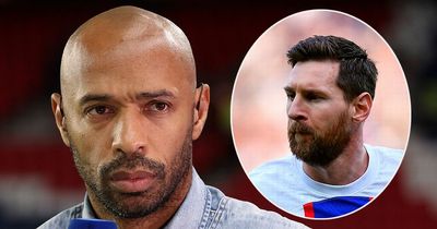 Thierry Henry reveals Lionel Messi's clever tactic that distracts opponents