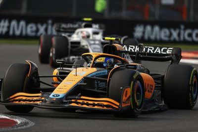 Norris' Mexico F1 strategy "a mistake" relative to McLaren team-mate Ricciardo