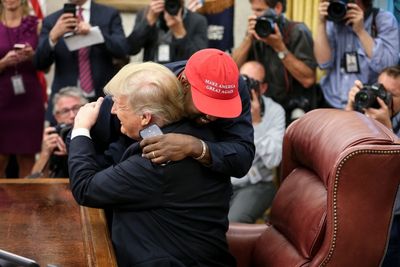 Trump predicts Kanye West ‘will be fine’ and downplays his antisemitism scandal as ‘some rough statements’