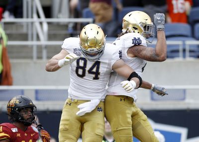 Bears’ Cole Kmet excited about reuniting with Notre Dame teammate, Chase Claypool