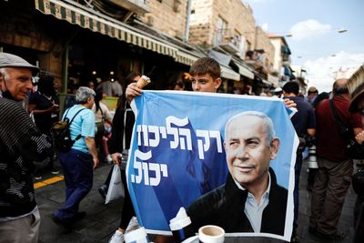 Netanyahu poised to win Israeli election, exit polls show