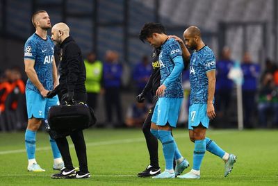 Son Heung-min ‘feeling better’ but head injury will be assessed on Wednesday