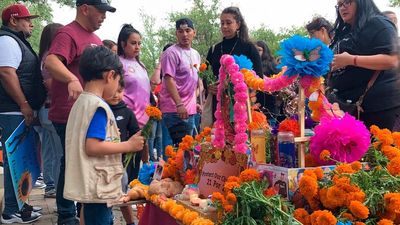 Uvalde families gather at Texas Capitol for Day of the Dead