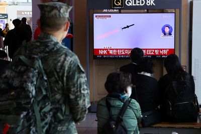 N Korean missile lands off S Korea coast, Seoul launches response