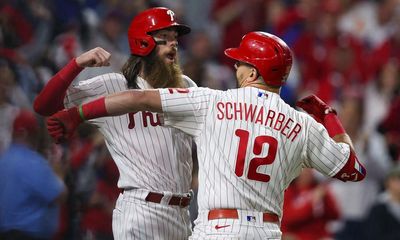 Phillies tie World Series mark with five home runs in Game 3 win over Astros