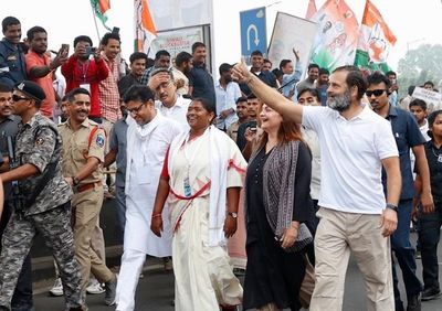 Congress Bharat Jodo Yatra Enters 8th Day In Telangana