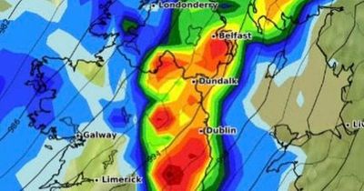 Met Eireann warn 'squally' rain to batter Dublin with possible thunderstorms and 'damaging' gusts