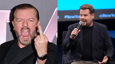 James Corden, Well Truly In His L Era, Has Been Accused Of Stealing One Of Ricky Gervais’ Gags