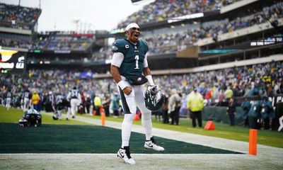 Jalen Hurts: from back-up to leader of the Eagles’ quest for perfection